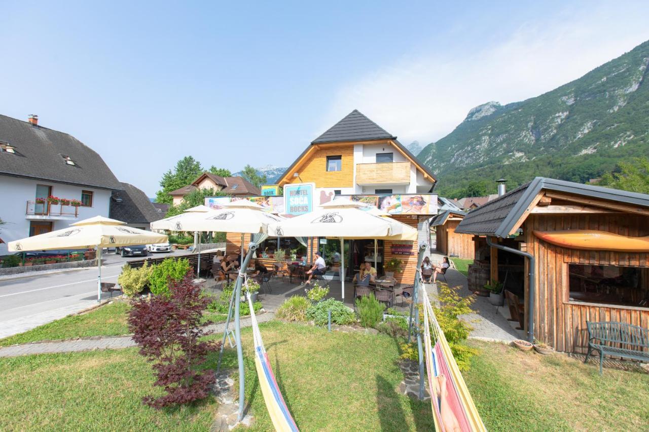 Hostel Soca Rocks Bovec Eksteriør billede