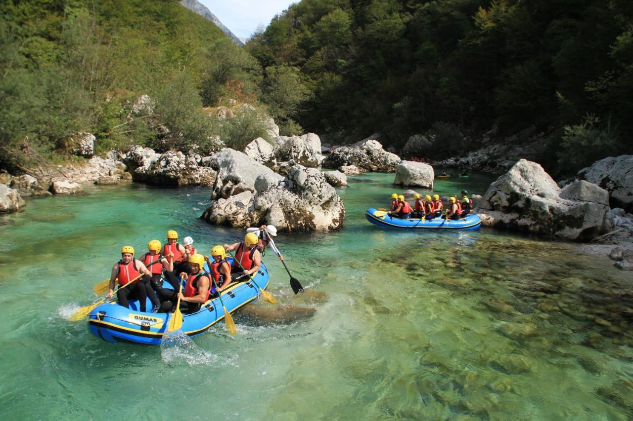 Hostel Soca Rocks Bovec Eksteriør billede