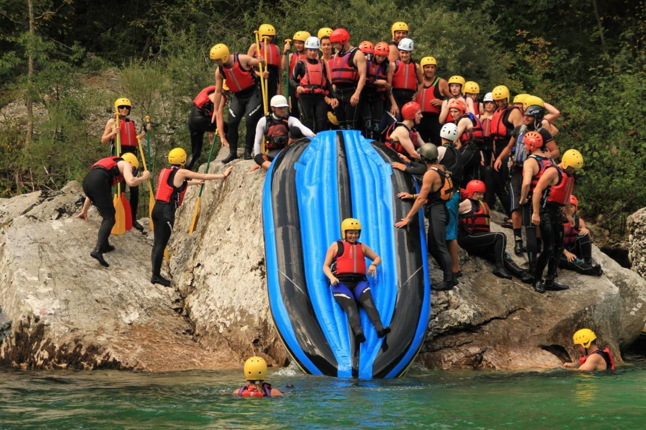 Hostel Soca Rocks Bovec Eksteriør billede